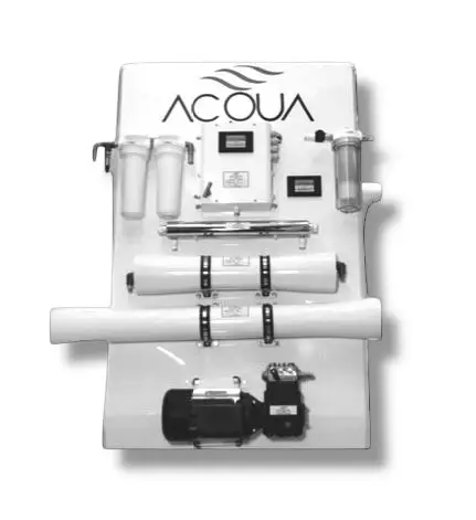 Dessalinizador Náutico Linha Acqua H-Tec (120 a 500 LPH)